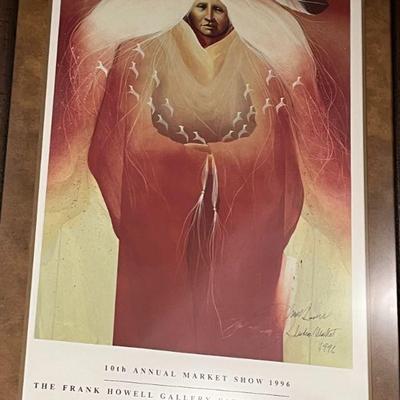 Signed Indian Market posters