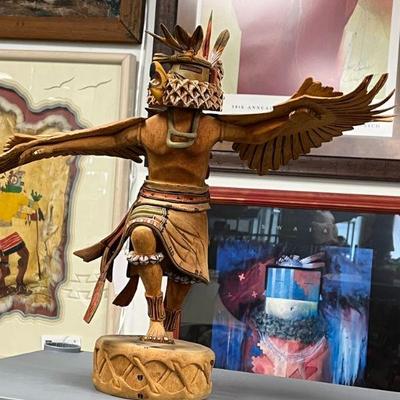 One of many kachinas. More photos to post.