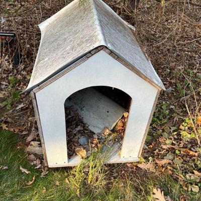 We even have a nice dog house