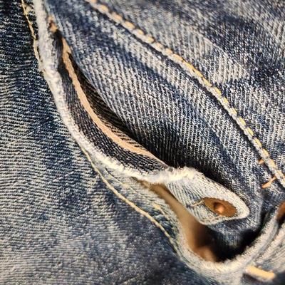 1960s/70s Big "E" Levi's button fly jeans.