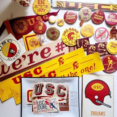 USC Trojans ephemera