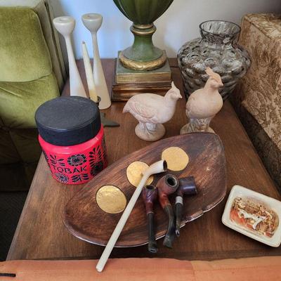 Vintage pipes and tobacianna