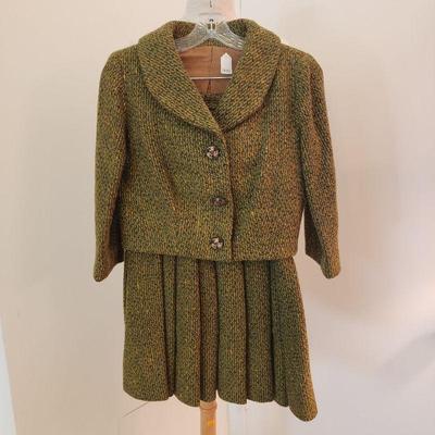 beautiful vintage wool suit