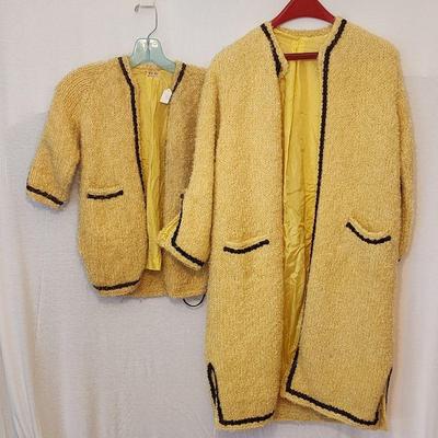 Mother daughter vintage 1960s coats