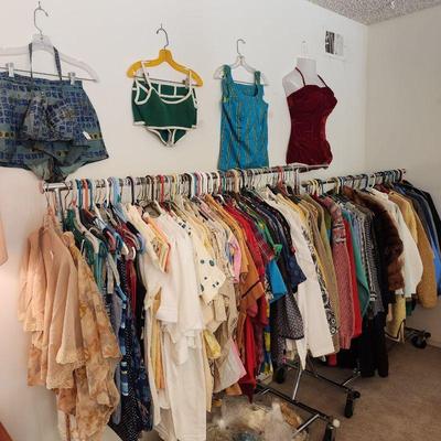 Blouses, sweaters, jackets, furs