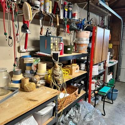 Wood shop of tools