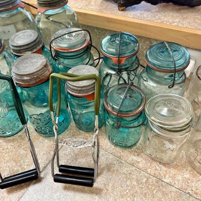 Mason jars & canning supplies