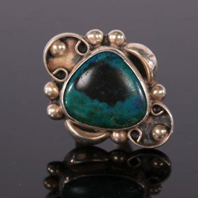 Native American Turquoise & Sterling ring