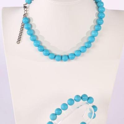 Turquoise Necklace & Bracelet