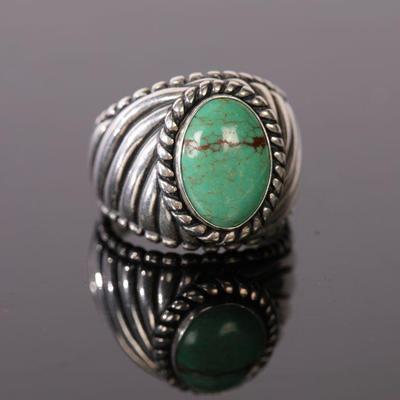 Sterling & turquoise ring