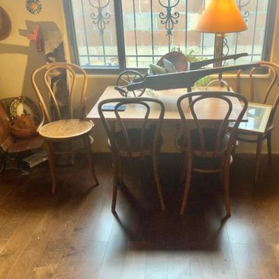 Maple antique drop leaf table