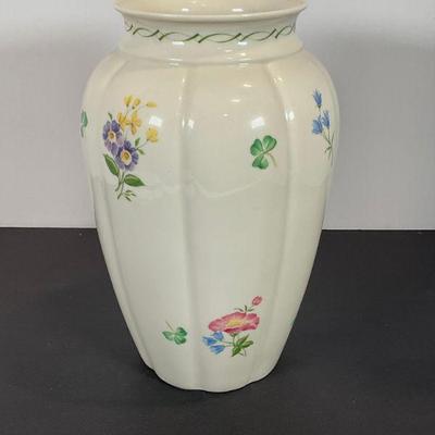 Belleek Emerald Isle vase