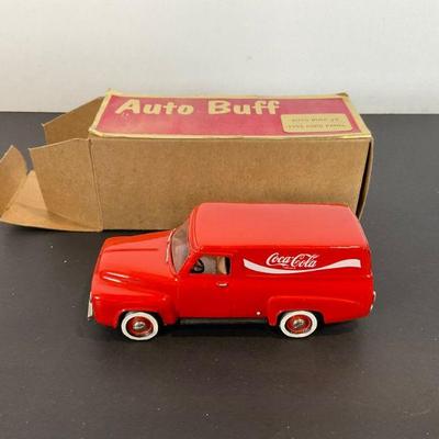 Auto Buff Die Cast Coca Cola Car - (RARE)