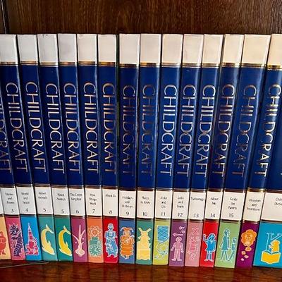 Childcraft encyclopedias, missing three volumes 