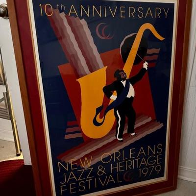 New Orleans jazz festival poster 