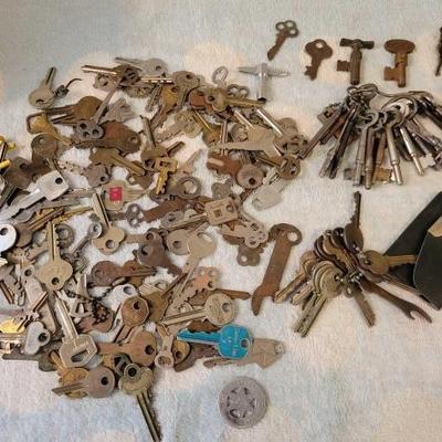 #1978 â€¢ Skeleton Keys and Vintage Keys
