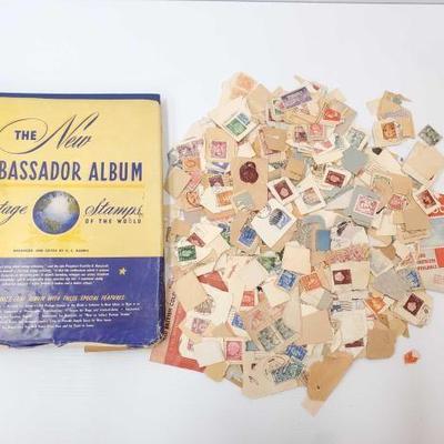 #540 â€¢ The New Ambassador Album For Pastage Stamps of the Wold
