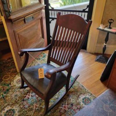 #1002 â€¢ Vintage Colonial Chair Co Rocking Chair
