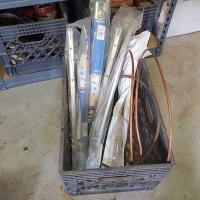 #5158 â€¢ Tote Full of Drawer Track Repair Kits & Copper Tubing
