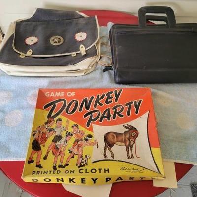 #1954 â€¢ Western bag, Laptop Bag Pin the Tail on the Donkey
