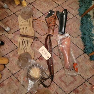 #1628 â€¢ Horse Tack, Cartridge Belts, and Holsters
