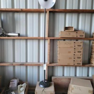 #15044 â€¢ 6ft Black Floor Lamp
