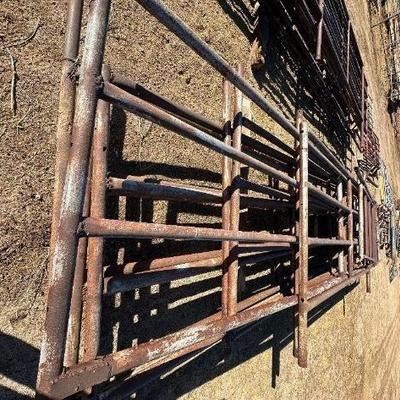 #225 â€¢ Eight Corral Panels and a Gate
