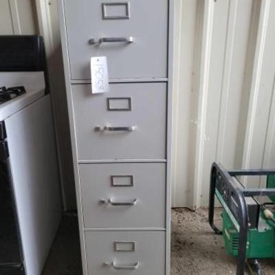 #15058 â€¢ Hon Metal Filing Cabinet
