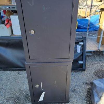 #15120 â€¢ Metal Storage Cabinets with Keys
