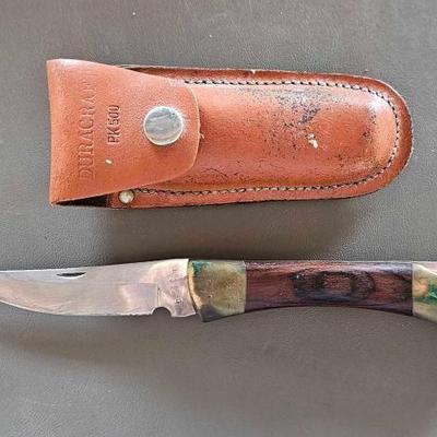 #10594 â€¢ Browning Folding Knife with Durango Pouch

