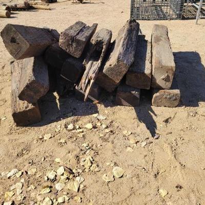 #1920 â€¢ Approx 15 Used Railroad Ties
