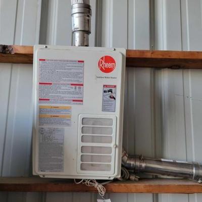 #15038 â€¢ Rheem Tankless Water Heater
