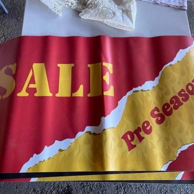 #10562 â€¢ (3) â€œSale Pre Seasonâ€ and â€œSale End of Seasonâ€ Banners
