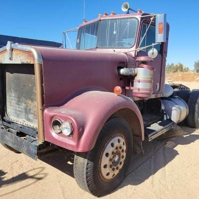 #124 â€¢ 1982 Kenworth Diesel Truck.
