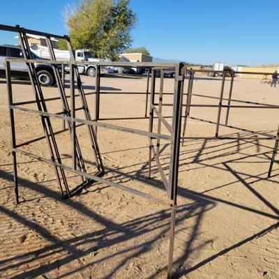 #10 â€¢ 8 Steel Corral Sections
