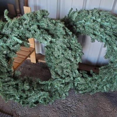#10522 â€¢ (2) Christmas Wreaths
