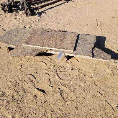 #1954 â€¢ 4 Slabs of Granite
