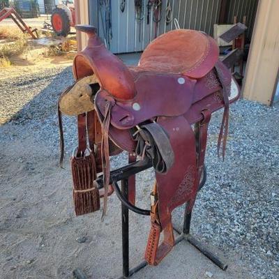 #2008 â€¢ Three Bar Saddlery Horse Saddle
