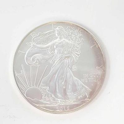 #502 â€¢ 2015 American Silver Eagle Dollar
