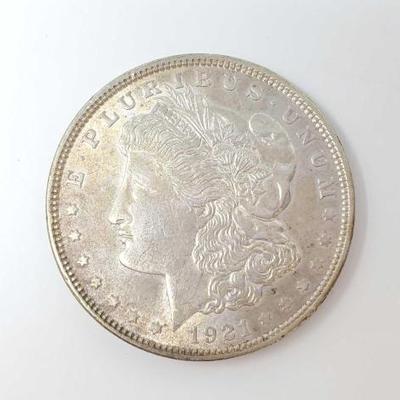 #614 â€¢ 1921 Morgan Silver Dollar
