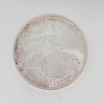 #571 â€¢ 1998 American Silver Eagle Dollar
