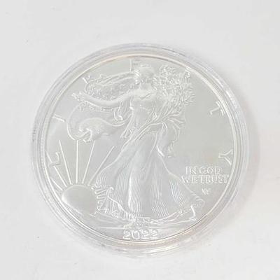 #586 â€¢ 2022 American Silver Eagle Dollar
