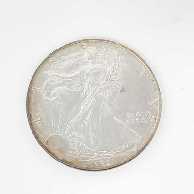 #589 â€¢ 1992 American Silver Eagle Dollar
