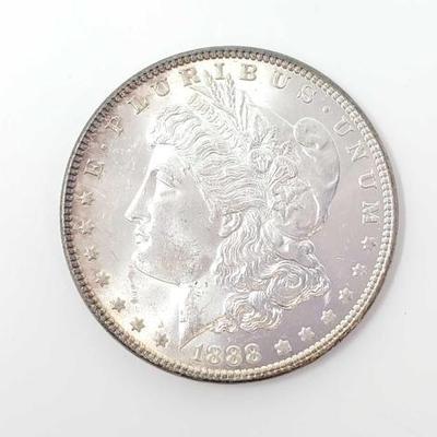 #652 â€¢ 1888 Morgan Silver Dollar
