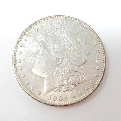 #620 â€¢ 1904 Morgan Silver Dollar
