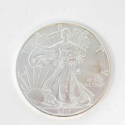 #510 â€¢ 2017 American Silver Eagle Dollar
