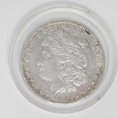 #650 â€¢ 1904 Morgan Silver Dollar
