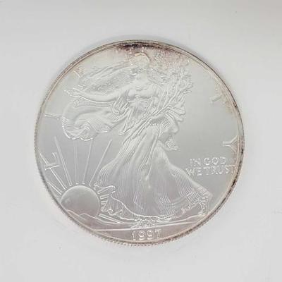 #595 â€¢ 1997 American Silver Eagle Dollar
