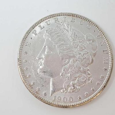 #624 â€¢ 1900 Morgan Silver Dollar
