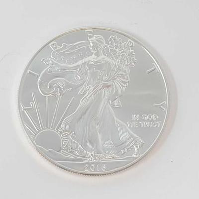 #508 â€¢ 2016 American Silver Eagle Dollar
